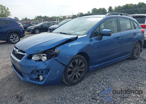 2015 Subaru Impreza 2.0I Sport Premium from USA, damaged, VIN JF1GPAU67FH297346